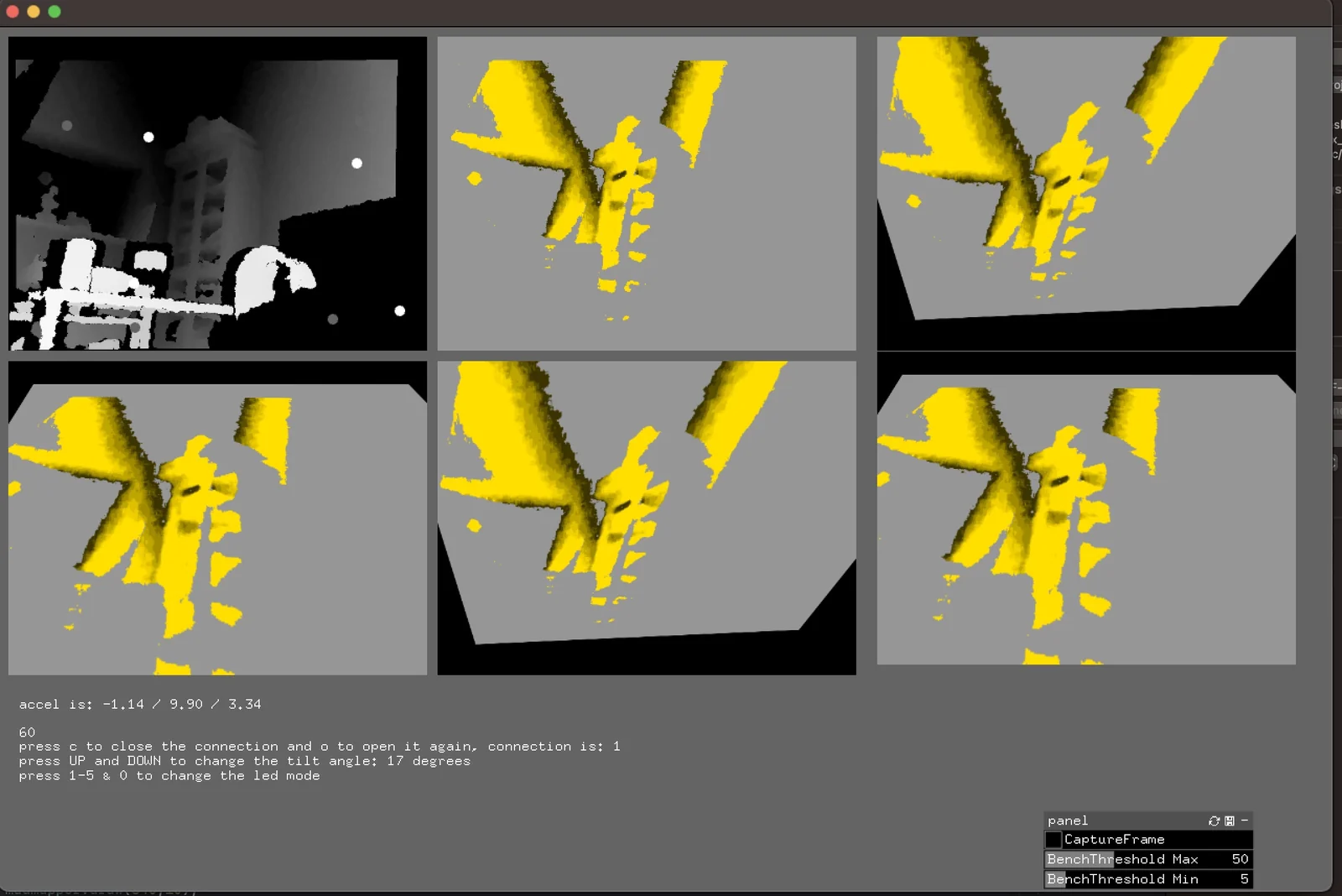 Here v2 — Custom software built with openFrameworks